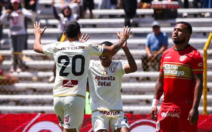 Le faltó altura: Universitario igualó 1-1 ante Sport Huancayo por el Torneo Clausura