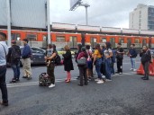 Incidente en L2 obliga a desalojar trenes y movilizar unidades de apoyo en Calz. Tlalpan