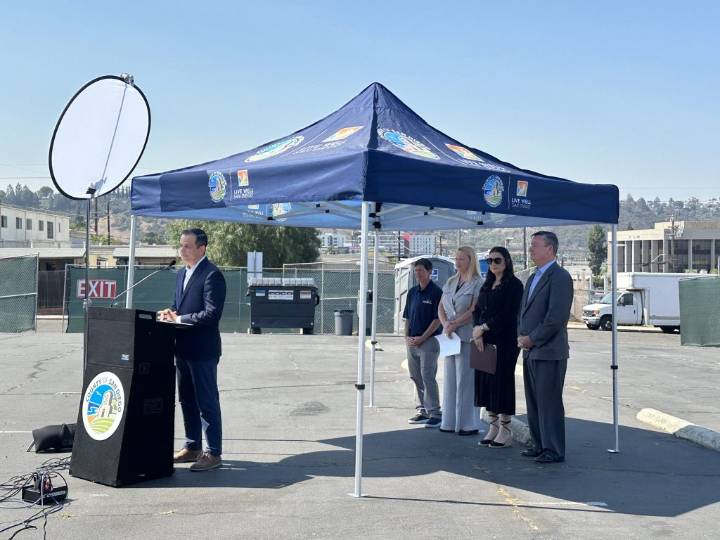 San Diego County opens new overnight safe parking in Grantville