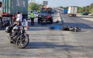 Muere motociclista tras accidente en la carretera Monterrey
