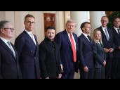 Trump meets with Zelenskyy, European leaders for Ukraine talks