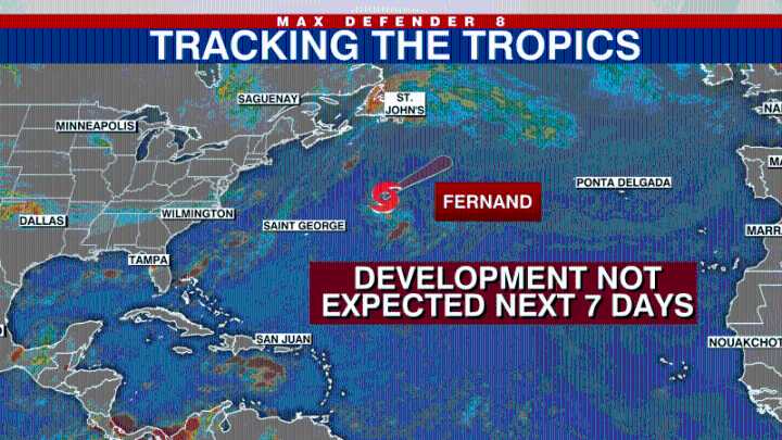 Fernand to fizzle out: When will the tropics become active again?
