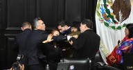 Van agentes del MP al Senado tras pleito entre Fernández Noroña y 'Alito' Moreno