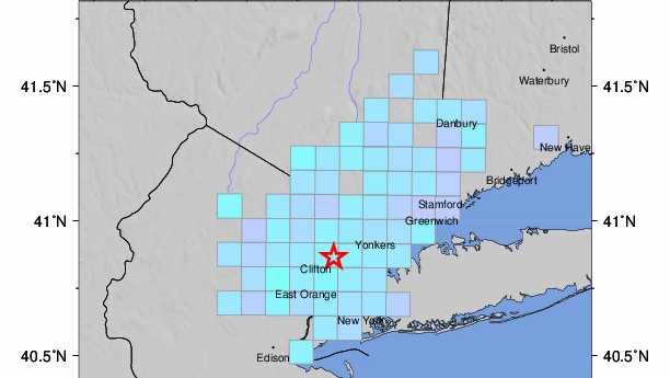 A small earthquake has rattled the New York metropolitan area