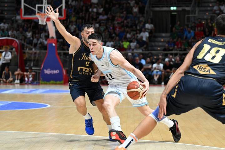 Argentina claudicó ante una Italia que fue superior