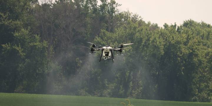 Ag spray drones are just taking off, but a ban on Chinese tech could ground the industry