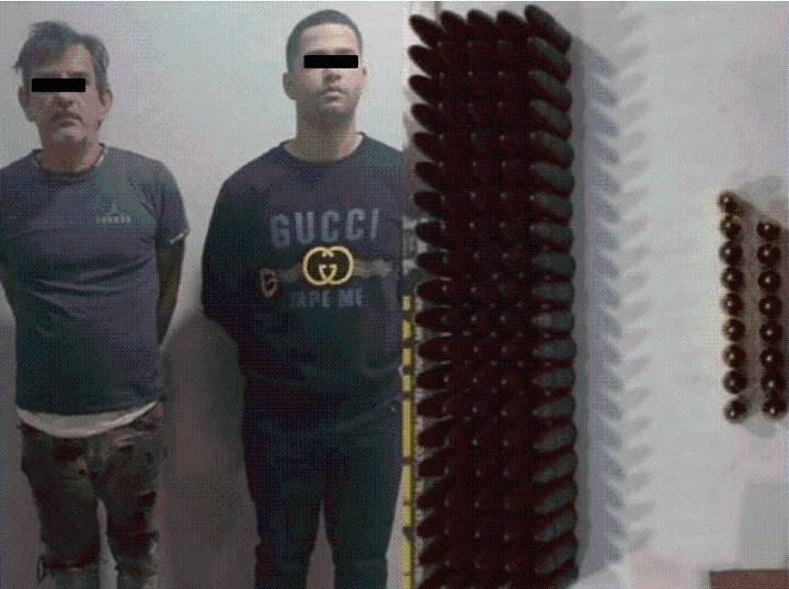 Dos hombres fueron detenidos en Caracas al trasladar 131 municiones en motocicleta