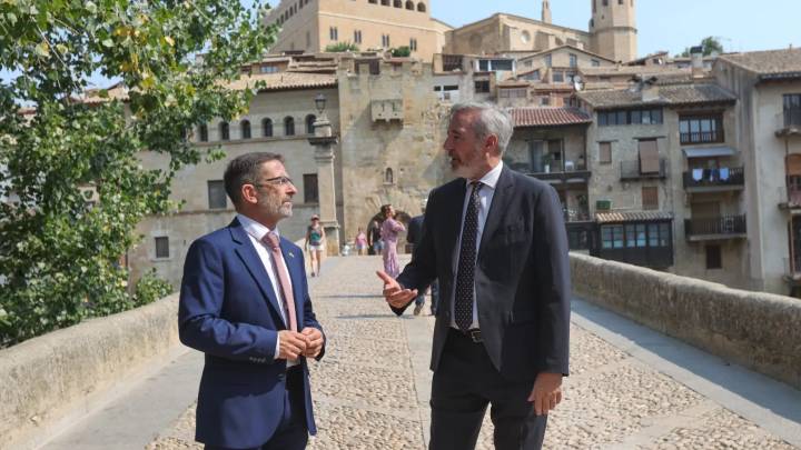Azcón sobre el almacén de CO₂ en el Maestrazgo: "No creo que esta zona sea idónea para algo así"