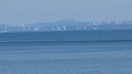 Canadian skyline appears scrambled due to spooky mirage