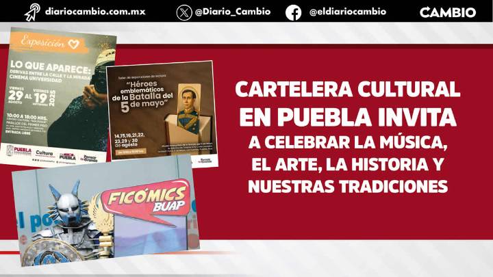 De cómics a ópera, del futbol a los voladores: en Puebla se arma el fin de semana con agenda para todos
