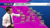 Feels-like temps rise above 100 degrees across Central Florida