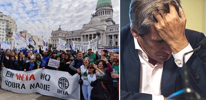 Un gobierno herido busca revancha: Caputo amenaza con 300 despidos en INTA