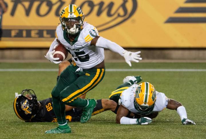Edmonton Elks chase fourth straight win when they face Calgary Stampeders on Monday