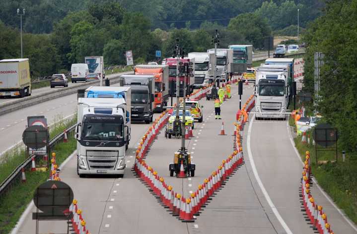M20 to close overnight so Operation Brock can be removed