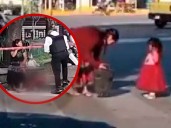 VIDEO: Niña de 3 años muere atropellada mientras pedía dinero en la calle