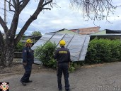 Vendaval en Aipe dejó viviendas destechadas y caída de árboles