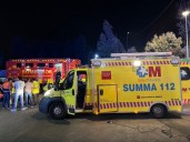 Fallece el herido con quemaduras en el incendio de Tres Cantos