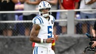 AP Source: Colts QB Anthony Richardson day-to-day after injuring finger
