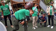 Rob Gronkowski credited fans at 'Gronk Playground' dedication