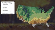 When Peak Fall Foliage Usually Happens