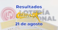 Resultados del Chispazo de hoy 21 de agosto del 2025. Ve los números ganadores