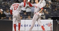 Novato Anthony pega jonrón y remolca 3 en su debut en Yankee Stadium; Medias Rojas se imponen