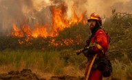 En medio de una ola de calor, preocupa en Madrid un fatal incendio forestal