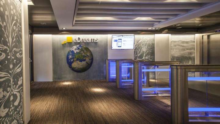 Edreams Odigeo lidera la caída en bolsa de este miércoles con un descenso del 6,54 %