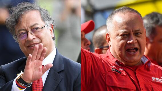 Petro contradice a Diosdado Cabello y reitera que hay guerrillas en Venezuela