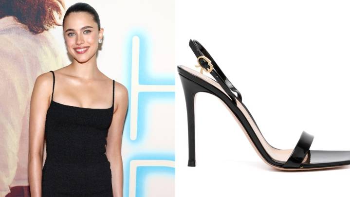 Margaret Qualley Embraces Minimalism in Gianvito Rossi Stilettos