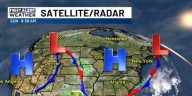 Sun should return Sunday afternoon after morning rain chance fades
