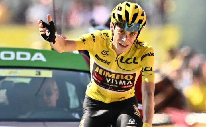 Vuelta a España: Vingegaard gana la segunda etapa y se viste de rojo