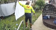 Postman’s Unusual Act of Kindness Makes Him a Rainy Day ‘Laundry Hero’