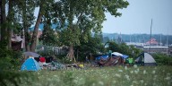 As encampments surge in Burlington, two men address problems