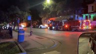 2 young girls, woman in critical condition after fiery car crash