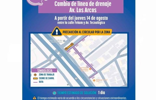 Rehabilitará mañana JMAS líneas de drenaje y agua potable