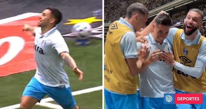 ’Monito’ volvió al gol: Alexander Aravena selló triunfo de Gremio sobre Mineiro con agónico tanto