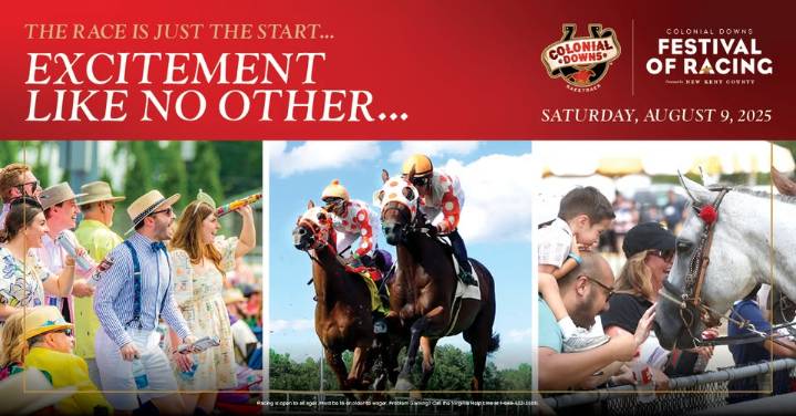 Colonial Downs Racetrack Prepares for 2025 Festival of Racing