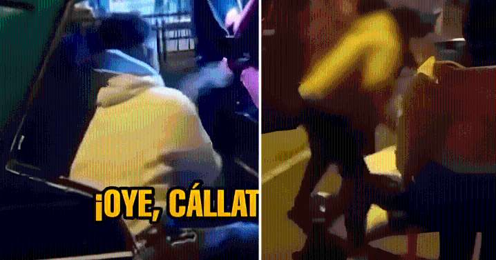 Sujeto es agarrado a golpes tras presuntamente agredir a su pareja dentro de una mototaxi en SJL