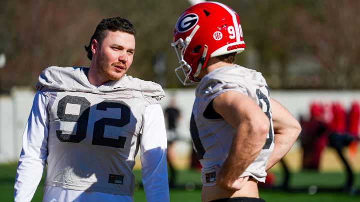 Georgia football punter Brett Thorson 'right on track' in his return