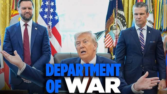 Trump To Change Pentagon's Name To Department Of War