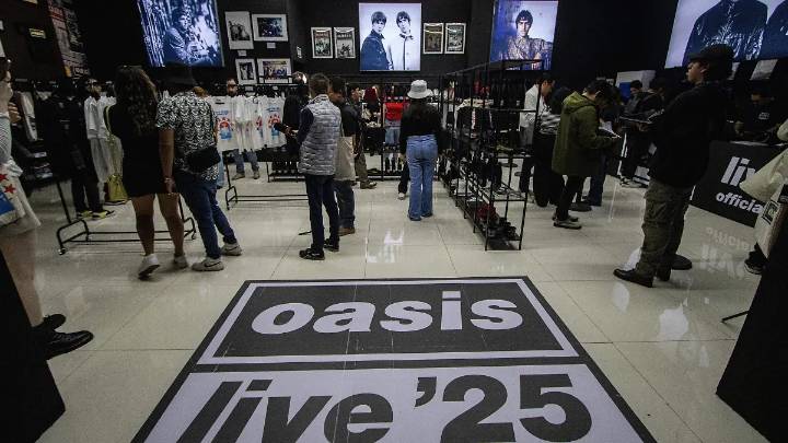 Inicia cuenta regresiva para el regreso de Oasis a México; abren fan store