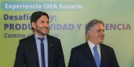 Pullaro y Llaryora volvieron a mostrarse en público luego de lanzar el frente de gobernadores