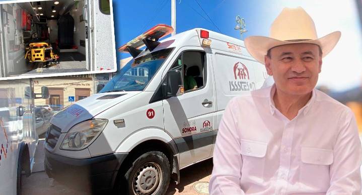 Abastece Gobierno de Sonora con ambulancias a programa ‘Médico en Casa’ para mayor cobertura a derechohabientes del Issteson