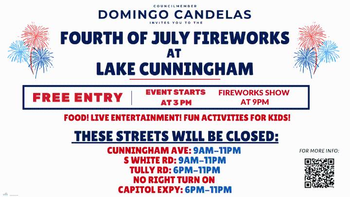 Drone show at Lake Cunningham Park set for Fourth of July