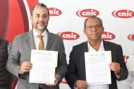 Firma CEASPUE convenio con CMIC para fortalecer obra hídrica en Puebla