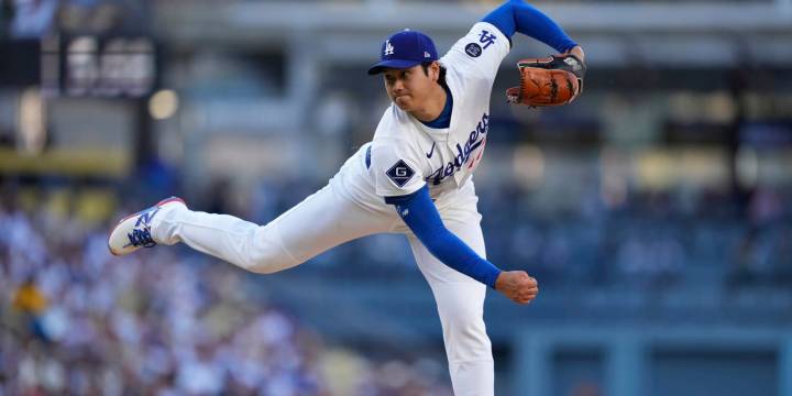 Shohei Ohtani strikes out nine in five innings for Dodgers