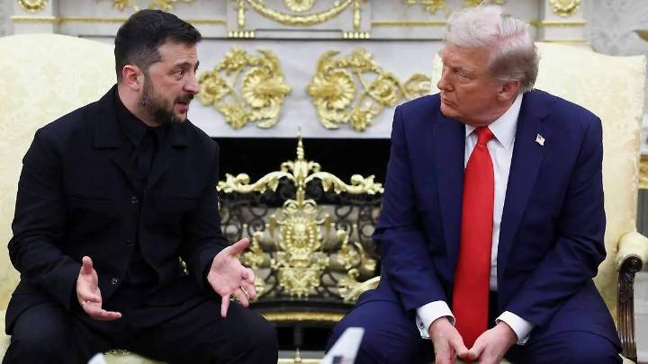 Hay que discutir posibles intercambios de territorio en Ucrania, señala Trump a Zelenski