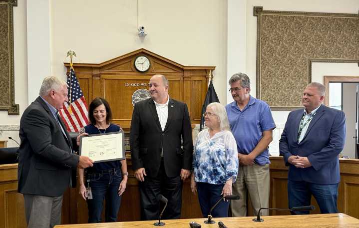 Crow Wing County Board recognizes retiring Thompson
