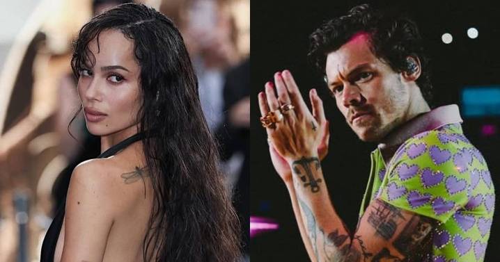 Captan a Harry Styles y Zoë Kravitz juntos en Roma, ¿son novios?